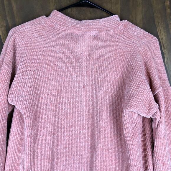 Bobbie Brooks Womens Sweater Pink Cardigan Soft Knitted Comfort Warmth Small - Picture 10 of 11